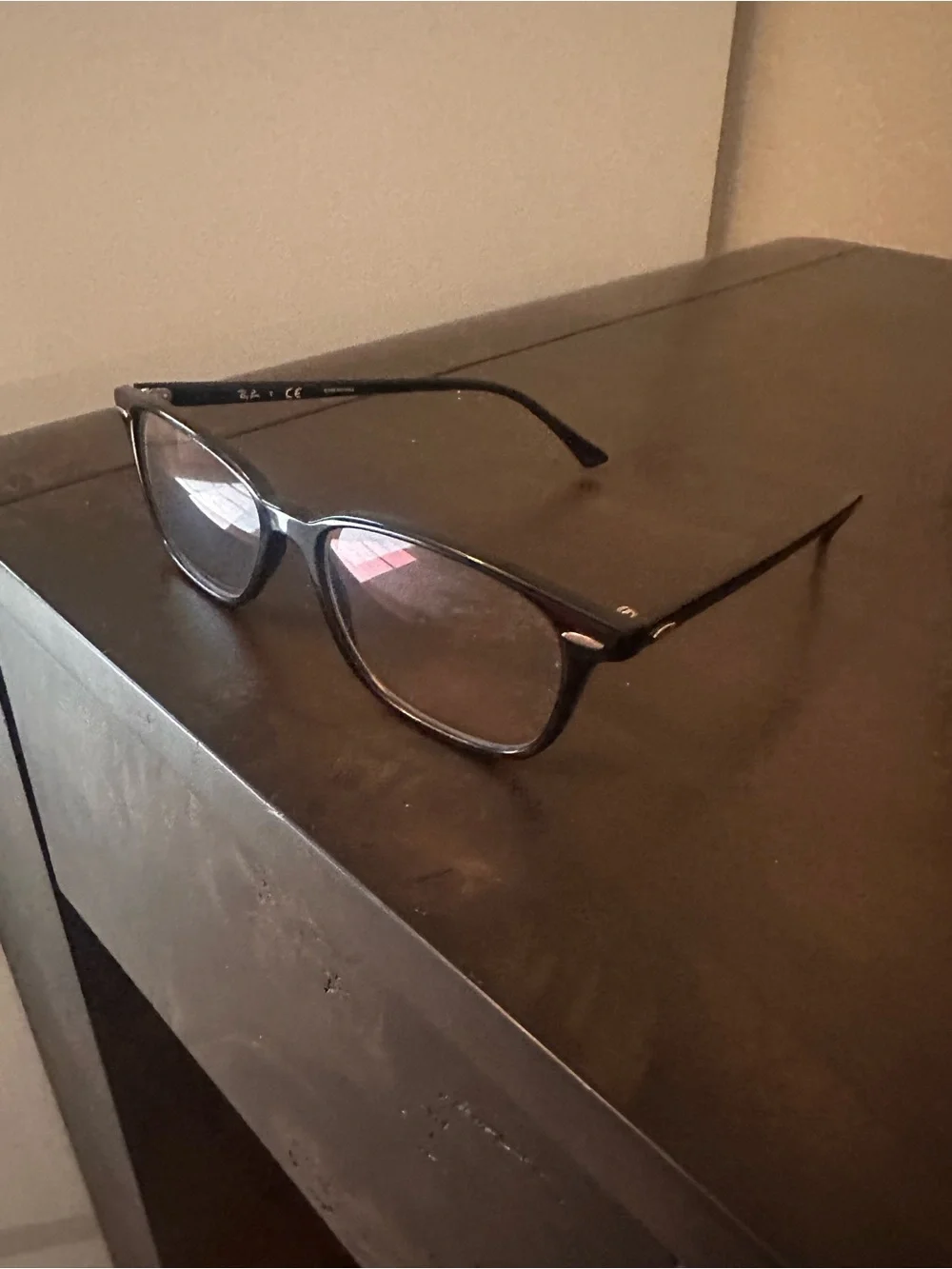 Ray-Ban Black Full-Rim Rectangular Glasses